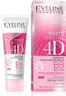 Produktbild von Eveline Cosmetics - BB Cream - White Prestige 4D aufhellende BB Cream