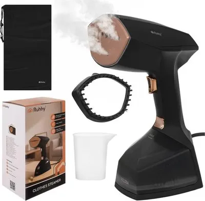 Produktbild von Napařovač oblečení Velira Ruhhy 26901 s výkonem 2000 W v černé barvě