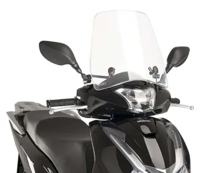 Zdjęcie produktu dla PUIG 9385W Ekran skutera Urban pasuje do HONDA SH 125i 4T E4 Przezroczysty