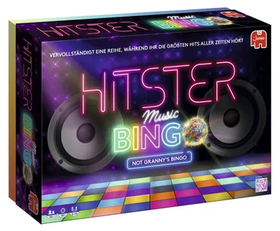 Produktbild von Bingo Musik-Brettspiel Für Spielabende Partys und Familienspaß