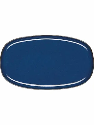Zdjęcie produktu dla ASA Selection saisons Półmisek owalny, półmisek do serwowania, talerz do serwowania, kamionka, L 31 cm, Midnight Blue / Blue, 27201119
