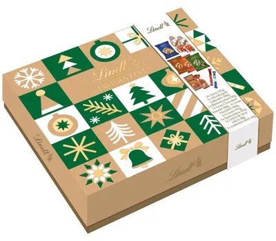 Produktbild von Lindt Weihnachtliche Kostbarkeiten 920g