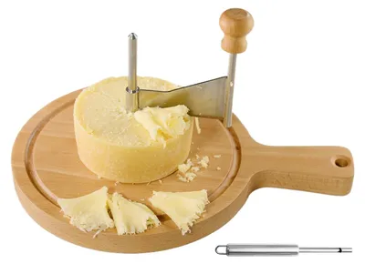 Obrázok produktu pre Škrabka na syr s protišmykovou základňou a rukoväťou