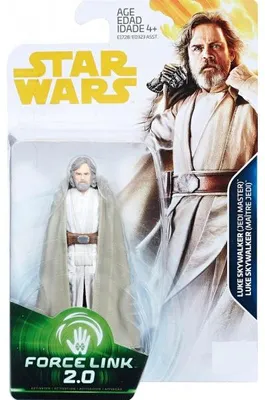 Image de Figurine star wars force link 2.0 : luke skywalker 9.5 cm - hasbro - e1728