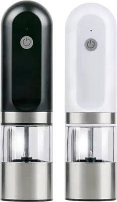 Zdjęcie produktu dla Zestaw Młynków Elektrycznych Usb Do Pieprzu I Soli Zestaw Alpina 2Szt