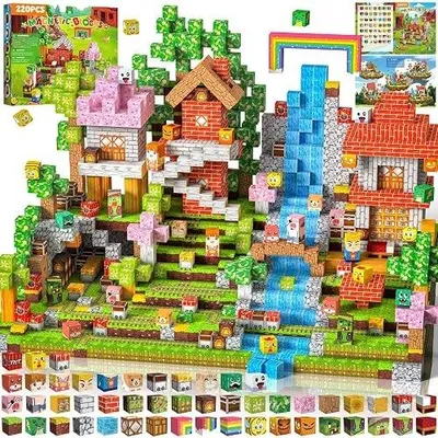Zdjęcie produktu dla Klocki magnetyczne 100 szt 2CM zabawka stem montessori dla dzieci 3+ lat
