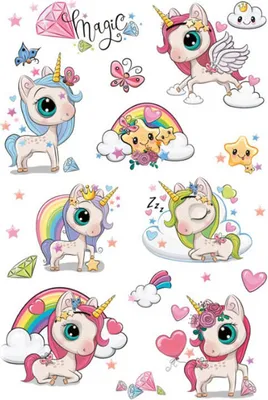 Obrázok produktu pre HERMA Enchanted Unicorn, 16 kusov, Viacfarebný