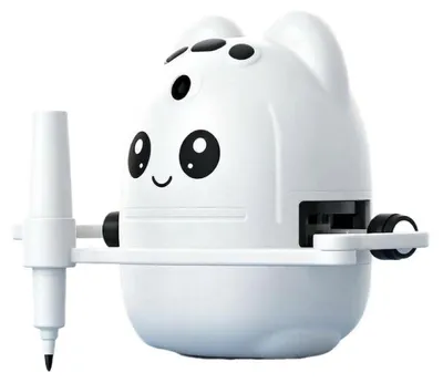 Produktbild von Zimilo Intelligenter Malroboter für Kinder, Interaktiver Zeichenroboter mit KI-Sprachführung, Automatische Lernmaschine Spielzeug Geschenk