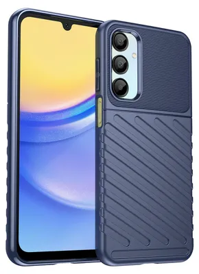 Image de Étui blindé en silicone Thunder Case pour Samsung Galaxy A26 - bleu