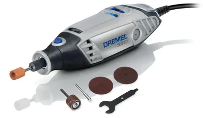 Produktbild von DREMEL® 3000-5 Multifunktionswerkzeug (130 W) mit 5 Zubehöre