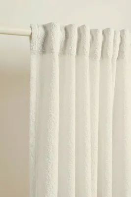 Produktbild von Vorhang Dreamy Bouclé 140x270 cm Creme, halbverdunkelnd mit Bandaufhängung