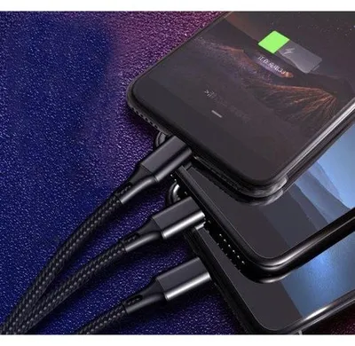 Produktbild von USB-Kabel 3in1 Izoxis 22194