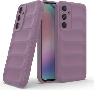 Produktbild von Handy Hülle für Samsung Galaxy A55 5G Grip Case Cover Schutzhülle Softgrip Farbe: Violett