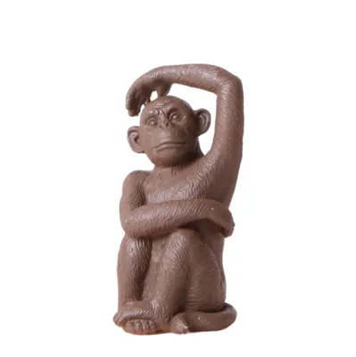 Produktbild von Kolibri Home | Ornament - Deko Statue Sitzender Affe
