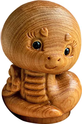 Produktbild von Tierkreis-Tierfigur, handgefertigt aus Holz, chinesische Tierkreiszeichen, multifunktionale Mini-Tischdekoration mit Tierkreiszeichen, Geschenk für Tierkreis-Enthusiasten