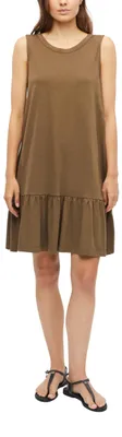Produktbild von s.Oliver Damen Kleid – Jersey, Relaxed Fit, ärmellos, Rundhalsausschnitt
