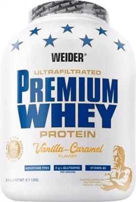 Produktbild von Weider Premium Whey (2300g) Vanilla Ice Cream - Eiweiße - Molkenprotein-Mischung