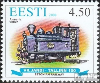 Produktbild von Briefmarken Estland 2000 Mi 374 (kompl.Ausg.) postfrisch Schmalspurbahn