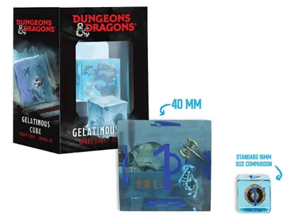Obrázok produktu pre Dungeons & Dragons – veľká kocka Gelatinous Cube, 4 cm