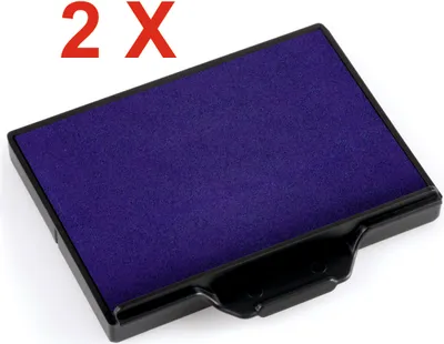 Produktbild von 2 X Trodat Ersatzkissen 6/58 für Professional 5208 – Stempelfarbe blauFür Professional 5208, 5274, 5474, 5480. 5485. 55418, 55512
