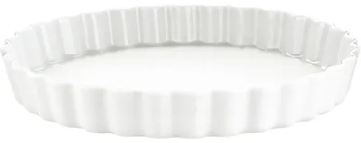 Produktbild von Pillivuyt 280327BL, Gratinform, Rund, Porzellan, Weiß, -30 - 350 °C, Frankreich
