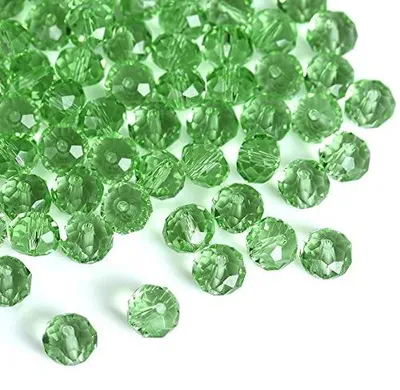 Zdjęcie produktu dla Koraliki szklane fasetowane 8MM do biżuterii ślubnej DIY 84 szt.