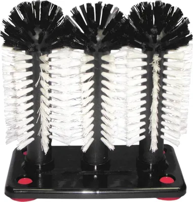 Produktbild von BieTal® Gläserspülbürste Gläserspüler Schankbürste 3x18cm für 0,2-0,3 Ltr Gläser