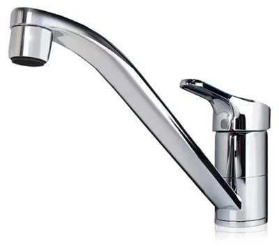 Produktbild von Clage Spültisch-Einhebelmischer EKM schwenkb. Rohrausl 21cm, chrom, drucklos