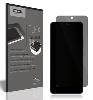 Produktbild von Full Cover Privacy Blickschutzfolie für Xiaomi Redmi Note 13 Pro 5G Folie Anti-Shock