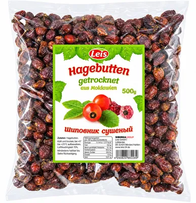 Produktbild von Leis Hagebutten getrocknet aus Moldawien 500g