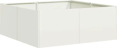 Immagine prodotto di Fioriera Bianca 80x80x30 cm in Acciaio