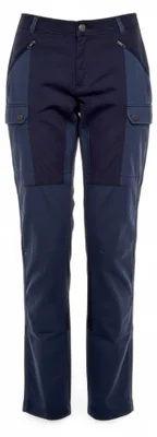Produktbild von Jack Wolfskin Dawson Flex Damen Wanderhose Blau Größe 38