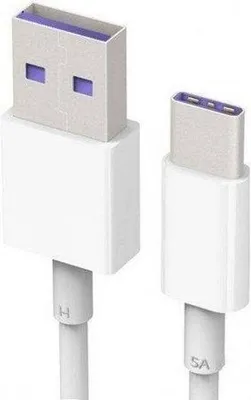 Immagine prodotto di Cavo dati Huawei Super Charge USB Tipo-C bianco, AP71, 100 cm