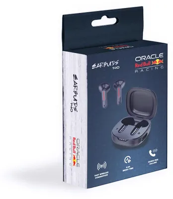 Image de Écouteurs Bluetooth Red Bull Racing, intra-auriculaires, avec boîtier de recharge de 300 mAh
