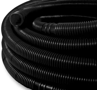 Productafbeelding van Zuigslang, 32 mm, 9 meter, flexibel, zwart, kunststof
