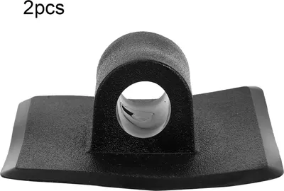 Immagine prodotto di Supporto clip motore, 2 pezzi clip stand, 3,8 * 3,7 0,7 pollici per il fissaggio del motore titolare kayak accessori di montaggio K-ayak barca canoa