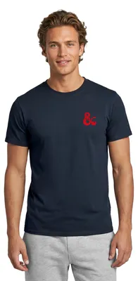 Produktbild von Spreadshirt Dungeons And Dragons Logo In Rot Männer T-Shirt, XL, Navy