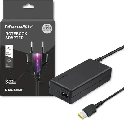 Produktbild von Qoltec 50098.45W, Laptop, Drinnen, 100-240 V, 50/60 Hz, 45 W, 20 V