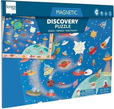 Produktbild von Magnetisches Puzzle und 2-in-1-Spiel Cosmos