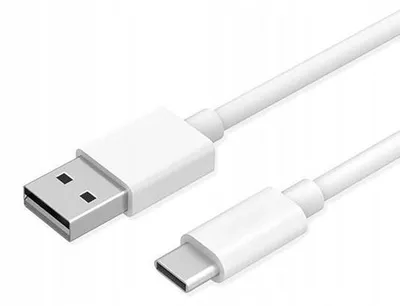 Produktbild von Xiaomi USB-C Kabel 1m Weiß Original Datenkabel