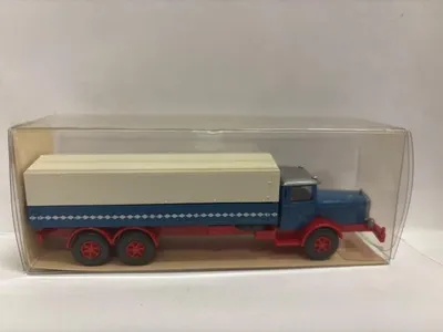 Produktbild von Wiking LKW MB L 10000 Pritschen-LKW bavaria blau