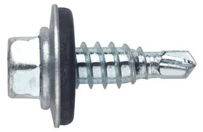 Schraubendreher, Sechskantkopf 8 mm, verzinkt, 6,3 x 20 mm