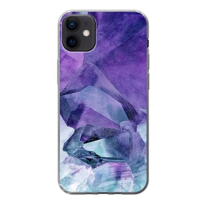 Produktbild von MuchoWow® Handyhülle Schutzhülle Hülle für iPhone 12 mini Mineralien - Naturstein - Kristalle Silikon Softcase Handy Hülle - Bild
