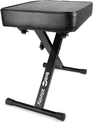 Obrázok produktu pre PDT RockJam Adjustable Padded Bench, Stojan na klávesnicu, Čierna