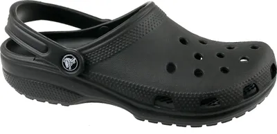 Produktbild von Crocs Classic Clog, Weiblich, Erwachsener, Schwarz, Einfarbig, 36 - 37, Geschlossene Sandalen