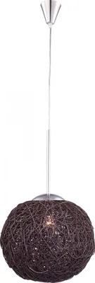 Produktbild von Globo Lighting Hängeleuchte Metall Nickel matt, ø: 300mm, H: 1850mm, exkl. 1x E27 60W 230V