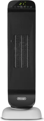 Produktbild von De'Longhi Heizlüfter, 2000W, 2 Leistungsstufen, Fernbedienung, weiß/schwarz