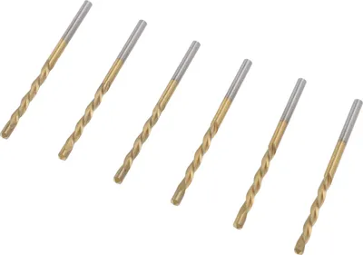 Image de 50pcs 1/8 pouce embouts de m?che ? grande vitesse -acier -g?n?rales spirales - embouts pour bois et plastique coupant l'or