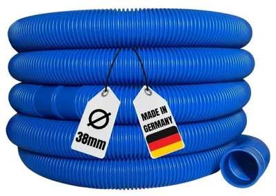 Produktbild von Poolschlauch Schwimmschlauch 1,5 Meterware 38mm Saugschlauch Schlauch AquaOne