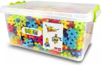 Obrázok produktu pre Meli Maxi Edu 800 stavebných kociek v krabici 67117